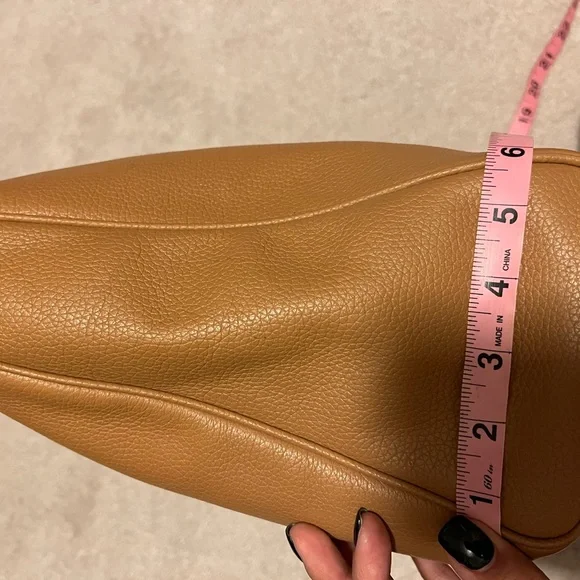 Tory Burch Pebbled Leather Hobo Tote - Picture 8 of 9